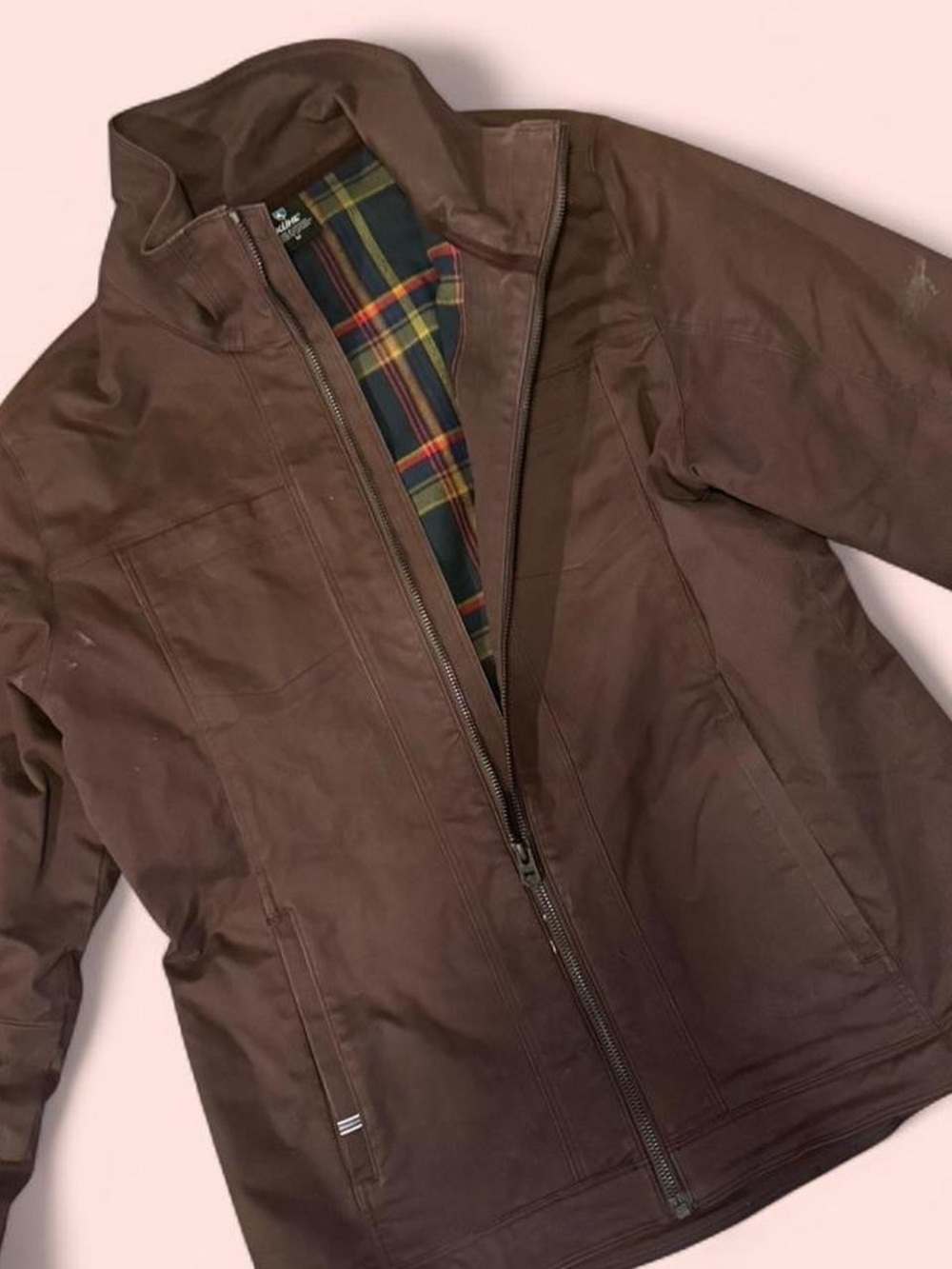 Khul Women’s Brown Zip-Front Jacket